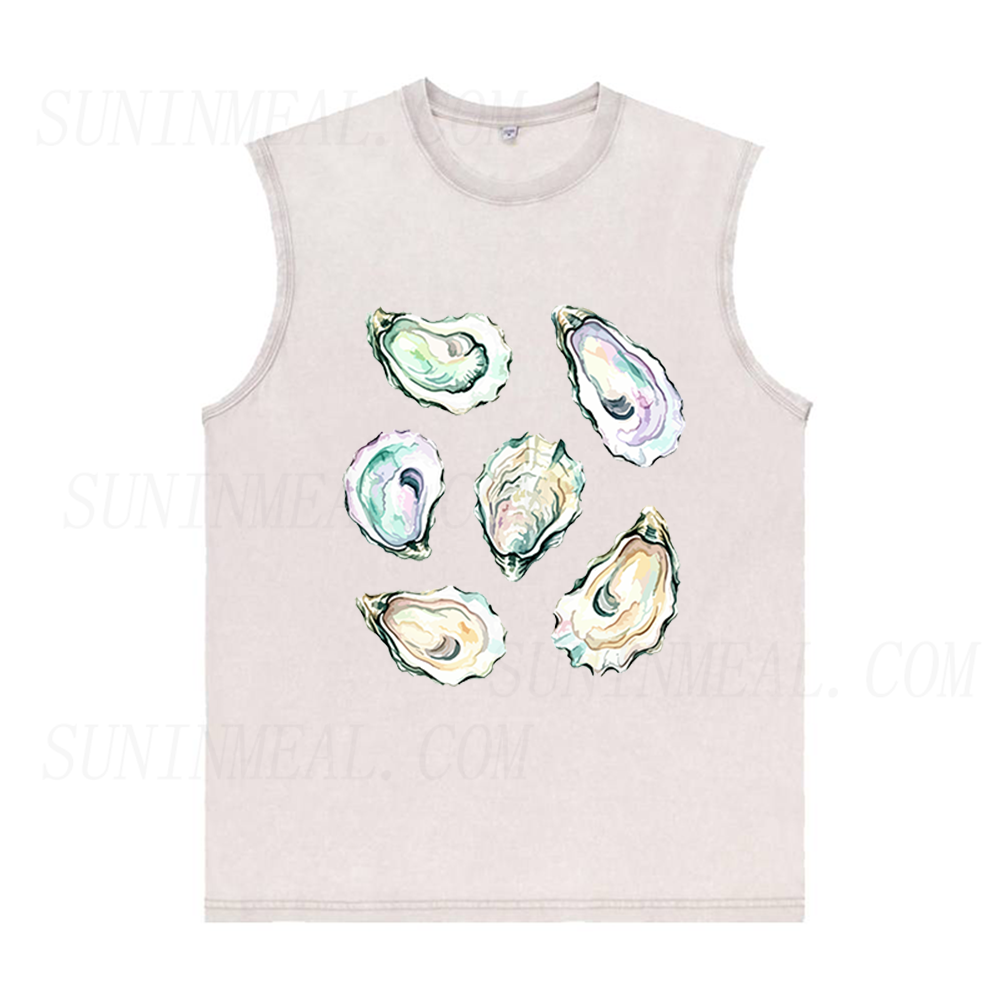 Oyster Shell Unisex Tank Top