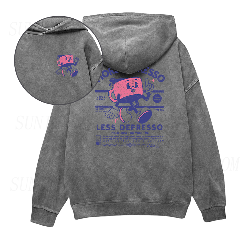 More Espresso Less Depresso Unisex Hoodie