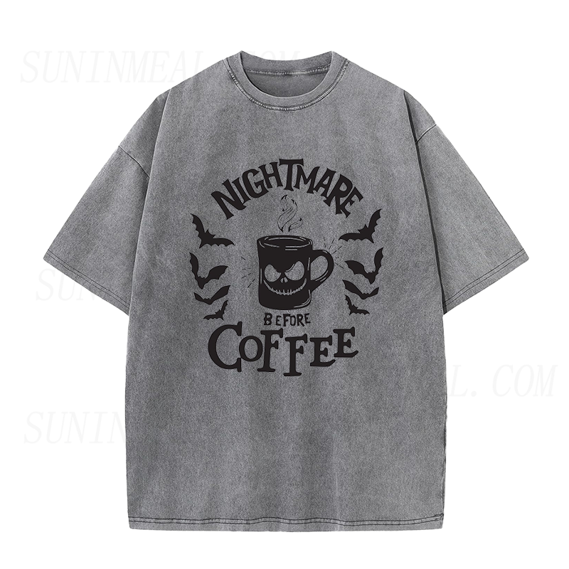 Nightmare Before Coffee Unisex Tee