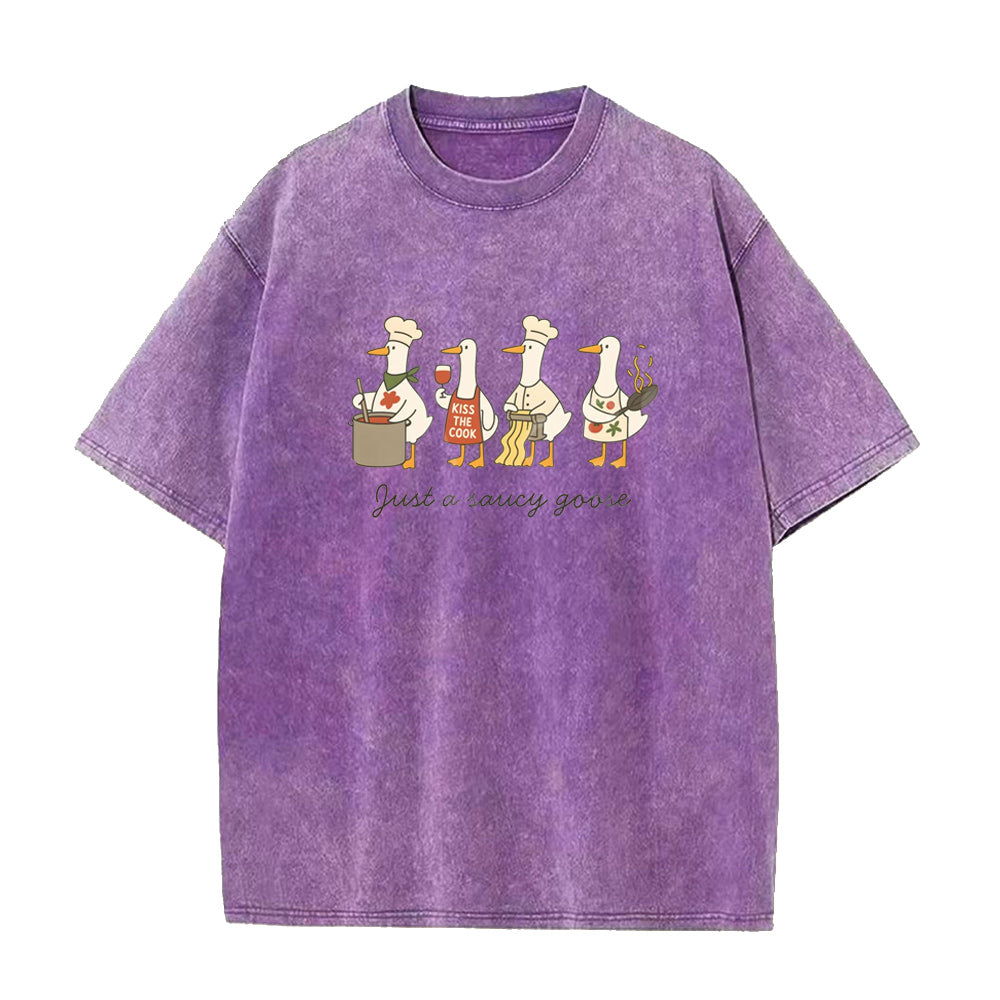 just a saucy goose Unisex Tee