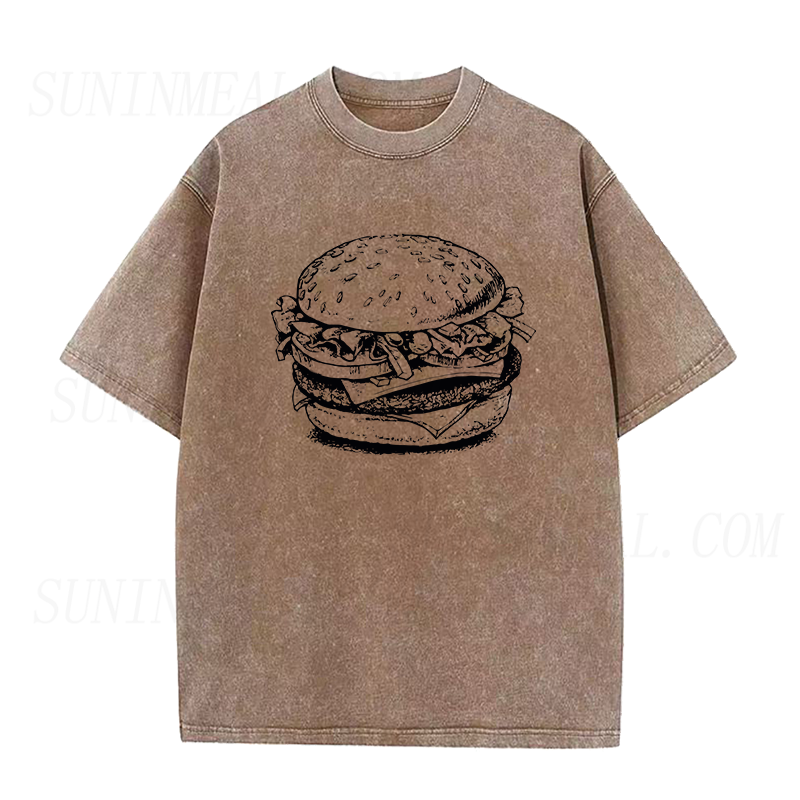 チーズバーガー ユニセックスTシャツ