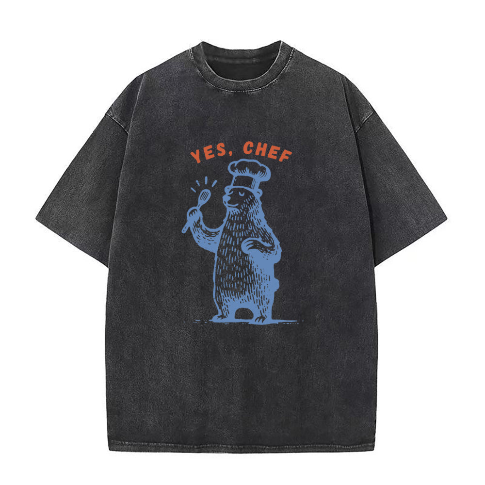 yes chef bear  Unisex Tee