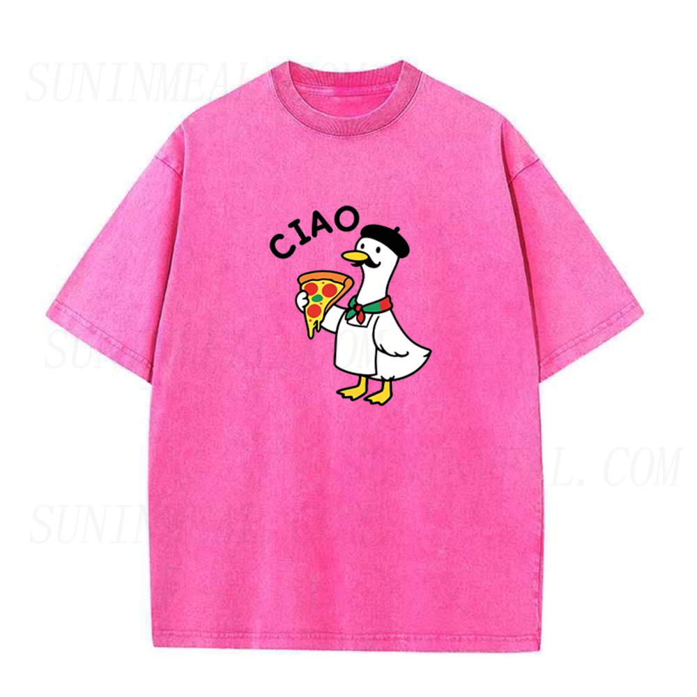 Ciao Pizza Goose Unisex Tee