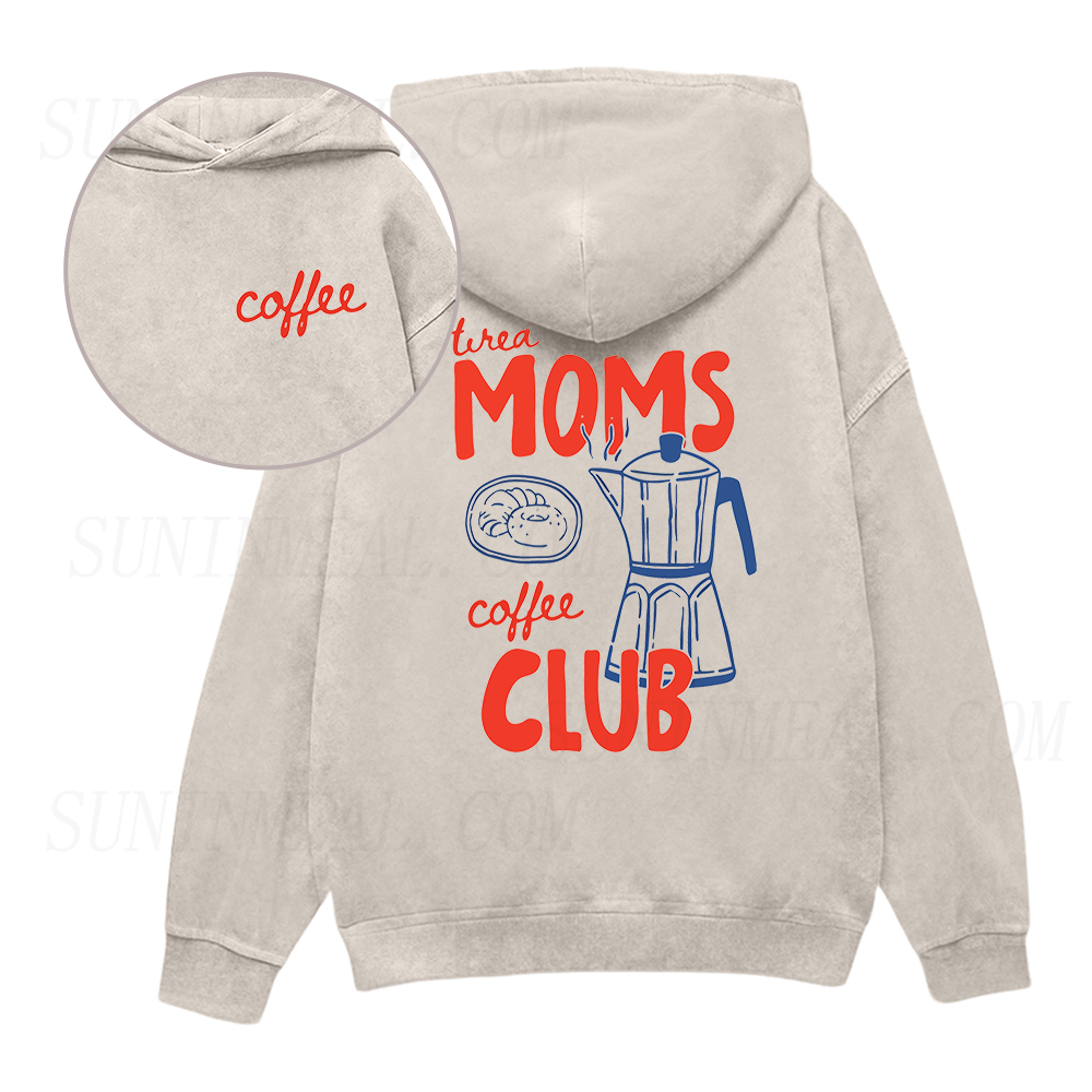 Tired Moms Coffee Club Unisex Hoodie