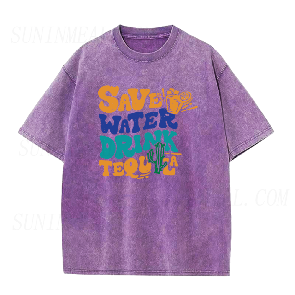 Save Water Drink Tequila Unisex Tee