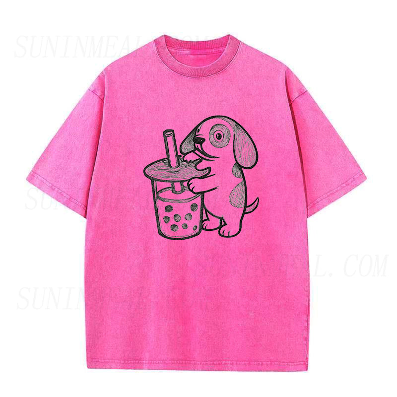boba rabbit Unisex Tee
