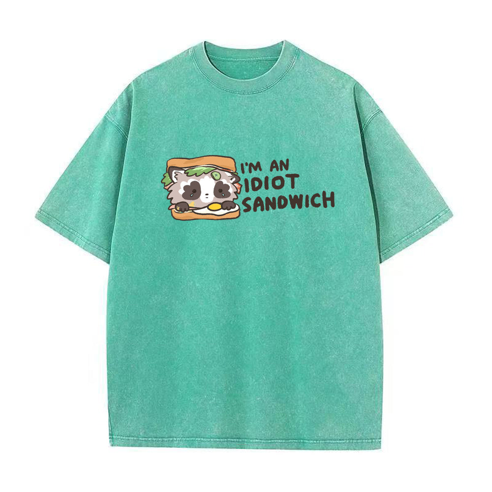 「I'm An Idiot Sandwich」ユニセックスTシャツ