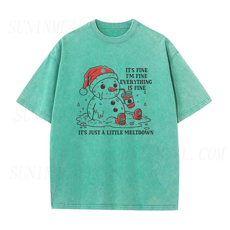 It´s Fine Snowman Unisex Tee