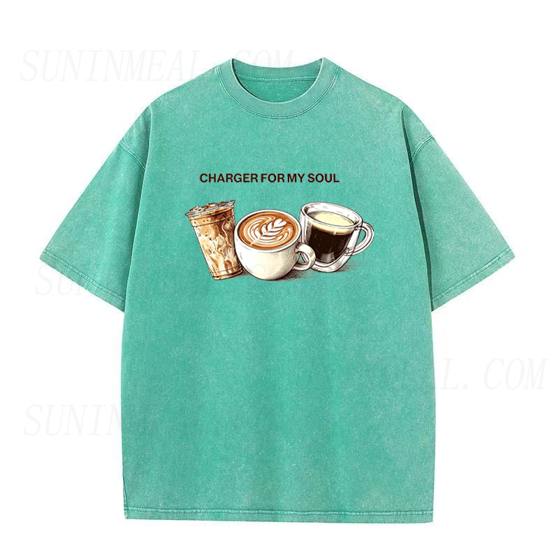 Coffee Is The Charger for My Soul Unisex Tee