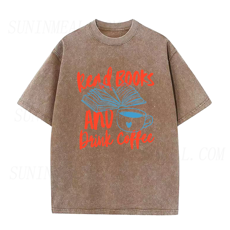 Read Books and Drink Coffee Unisex Tee