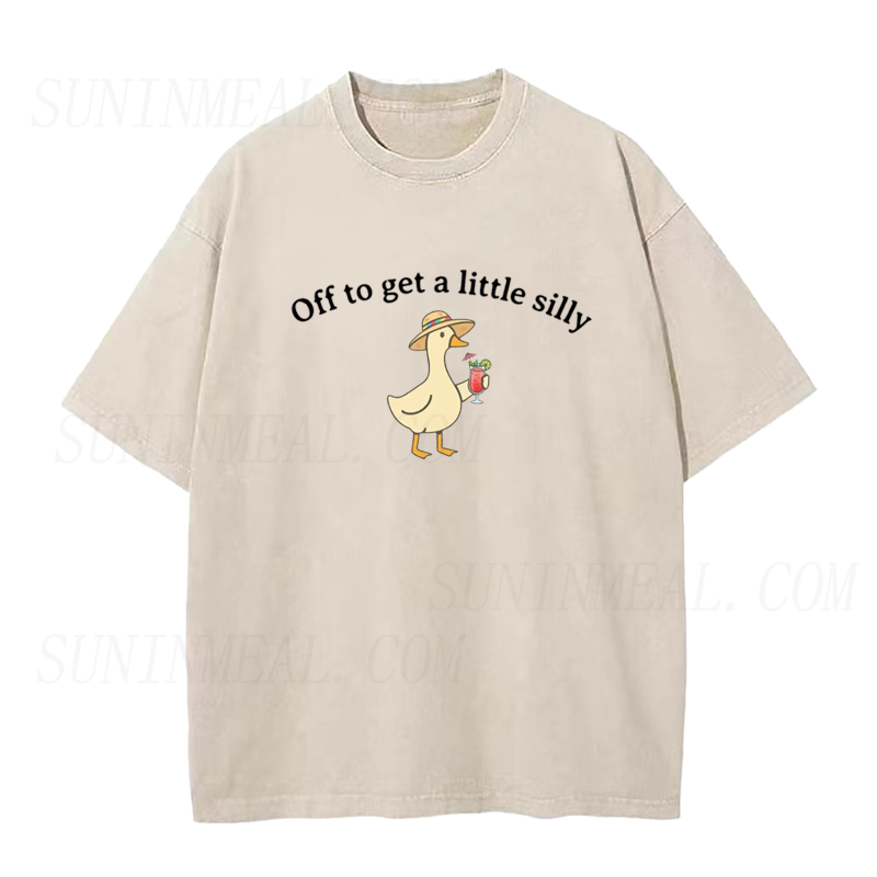 Off To Get A Little Silly Goose Unisex Tee