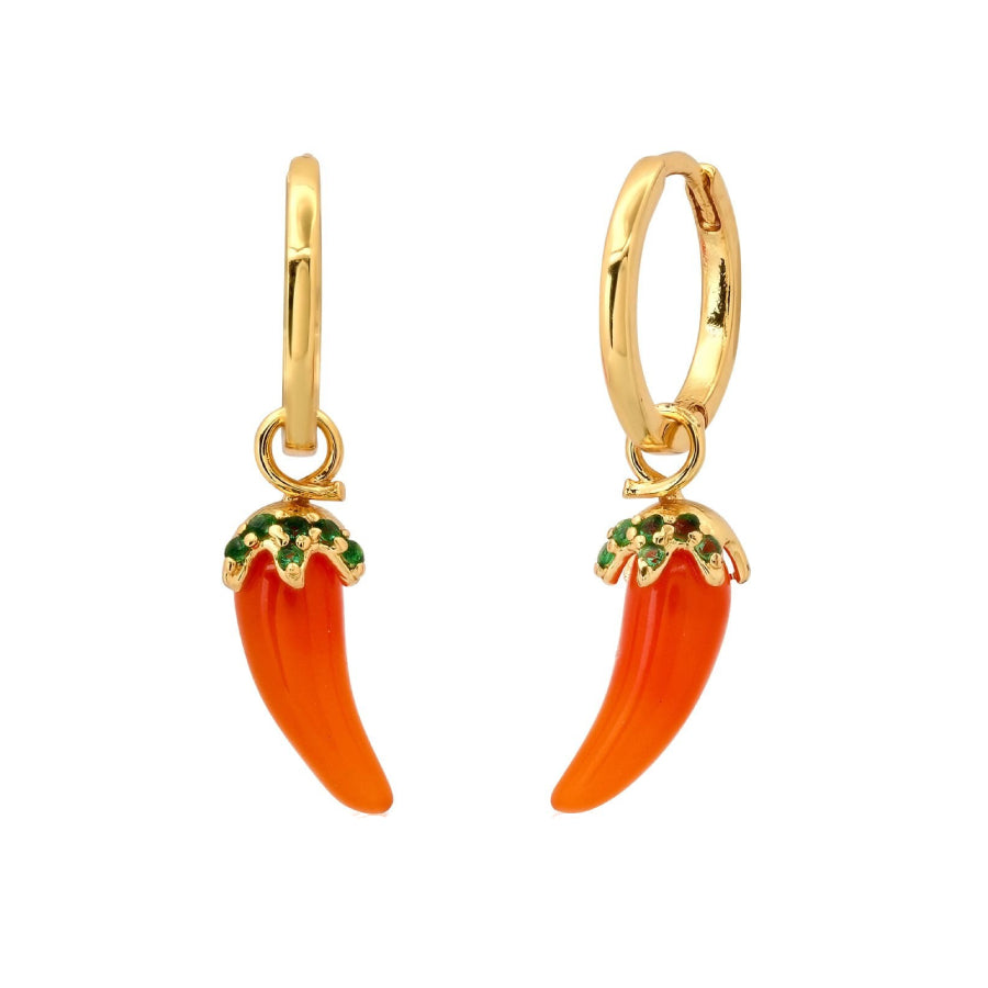 hot pepper Earrings
