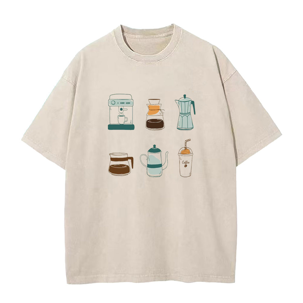 コーヒータイプ ユニセックスTシャツ