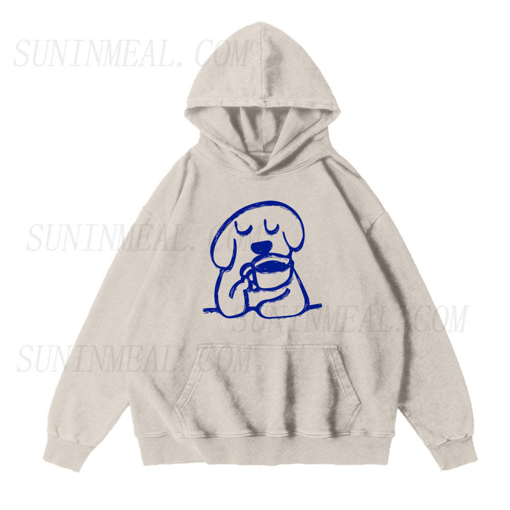 coffee dog Unisex Hoodie