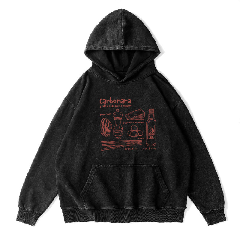 Carbonara Roma Pasta Unisex Hoodie