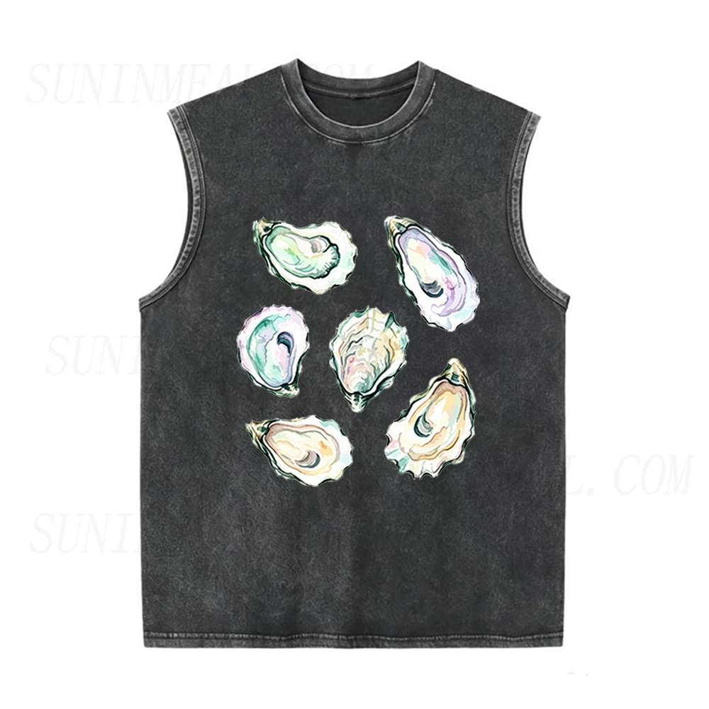 Oyster Shell Unisex Tank Top