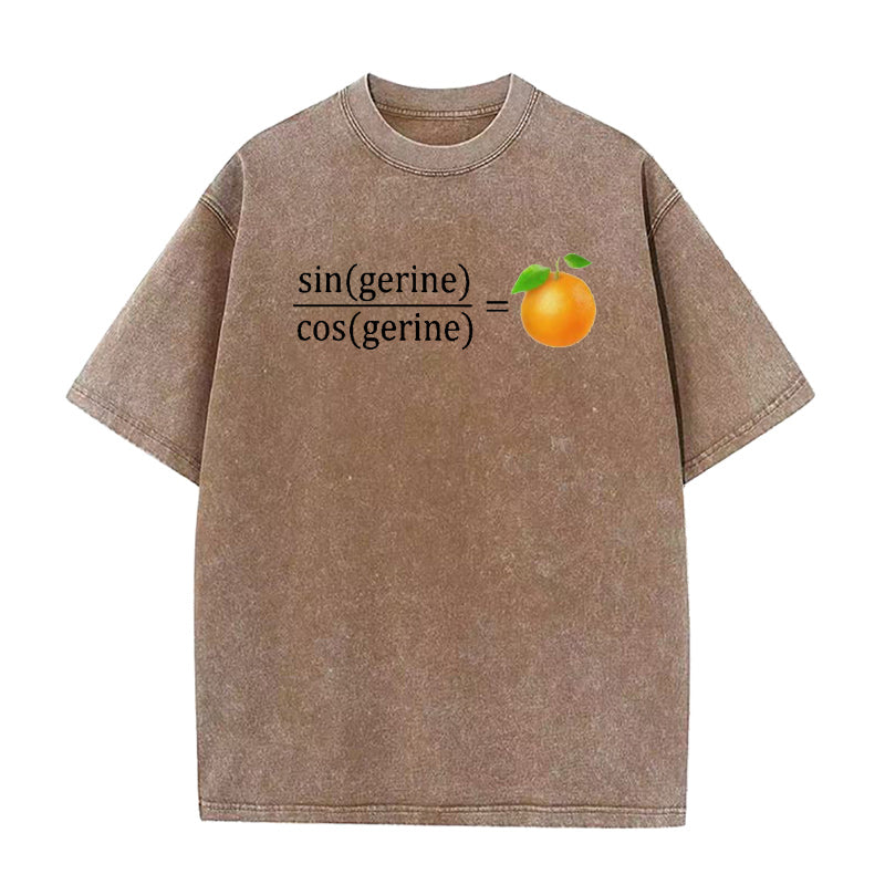 tan(gerine) math Unisex Tee