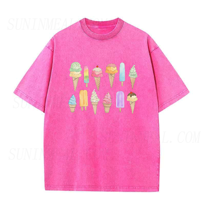 Ice Cream Assortment Unisex Tee