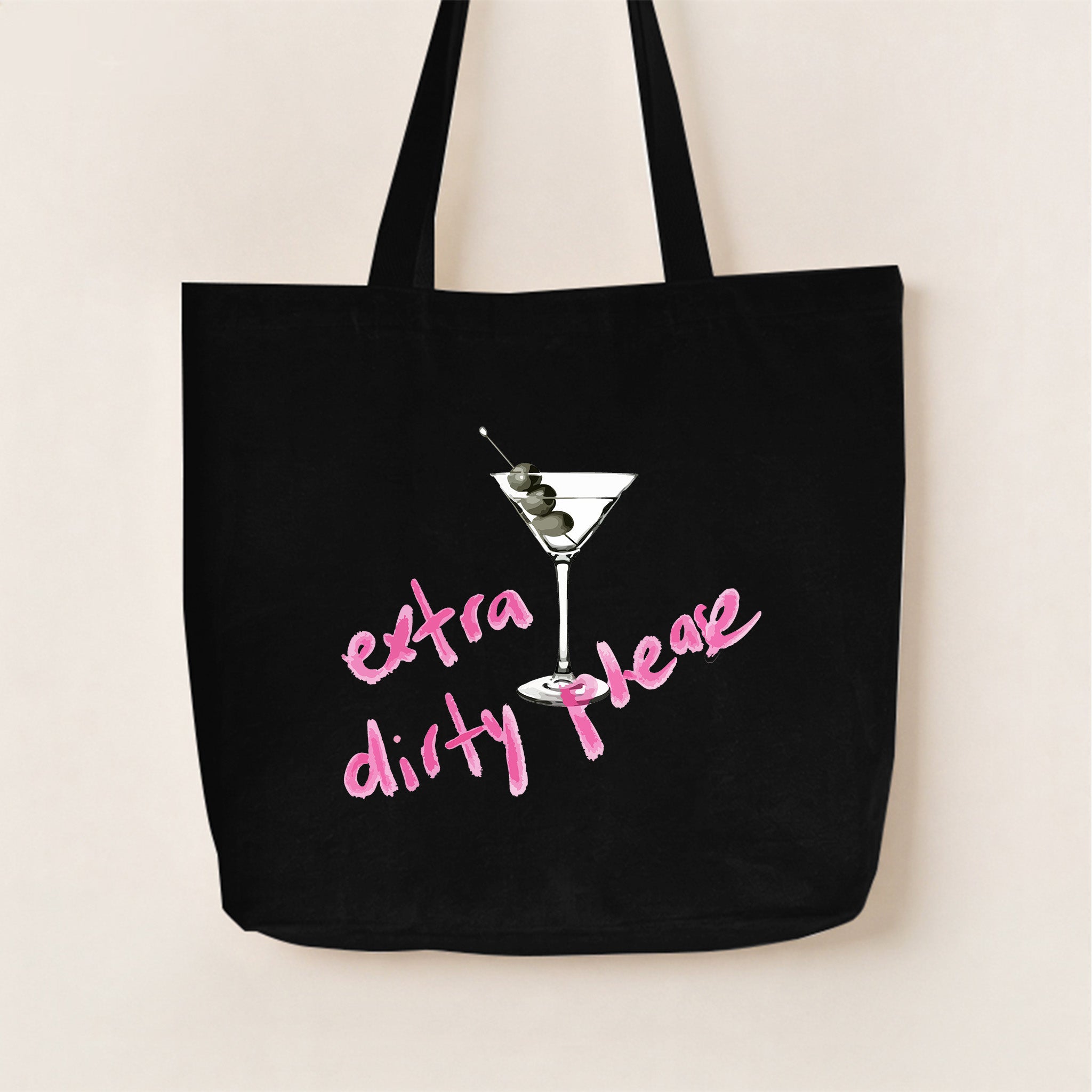 Extra Dirty Martini Canvas Tote Bag