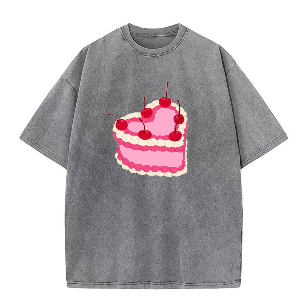 チェリーケーキ ユニセックスTシャツ