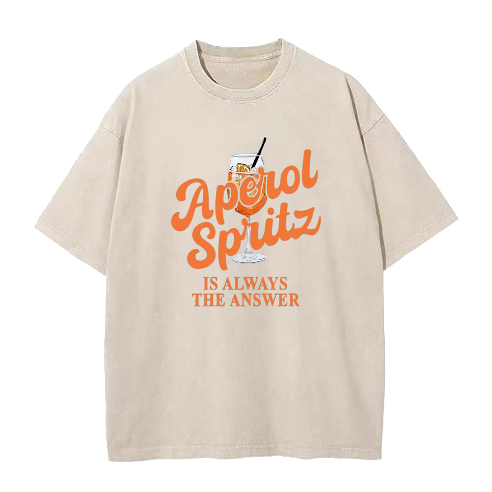 Aperol Spritz is always the answer Santa Unisex Tee