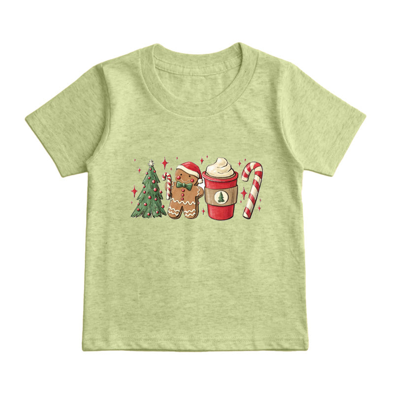 Christmas Tree Coffee Kids T-Shirt
