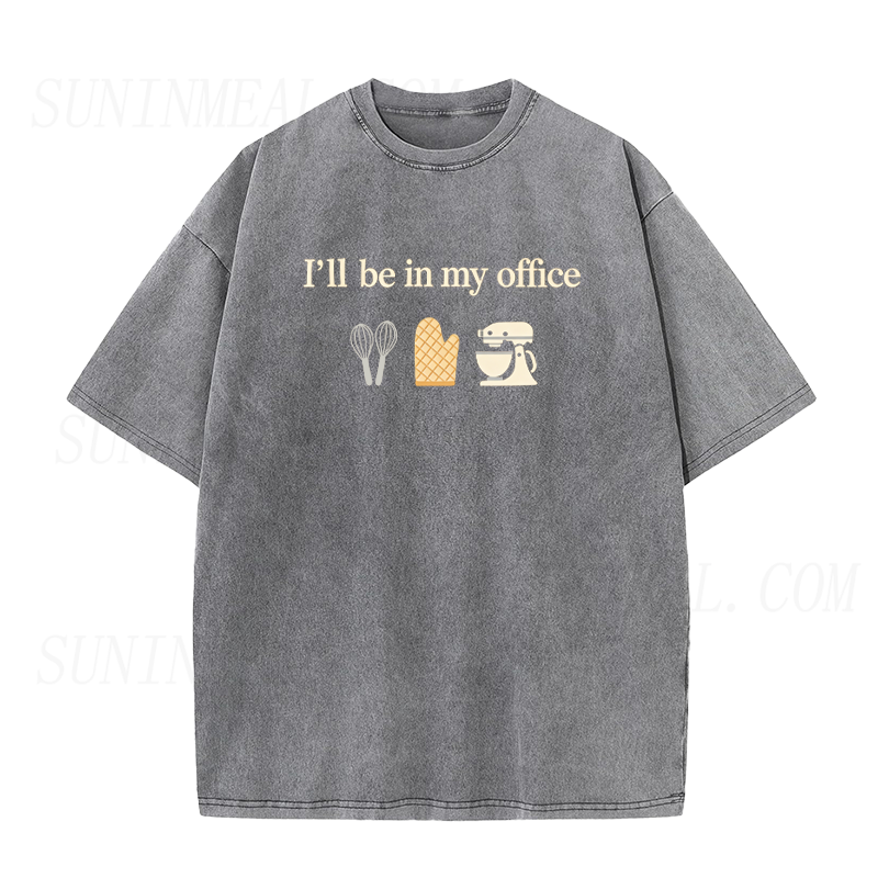 I'll Be in My Office Baker Unisex Tee