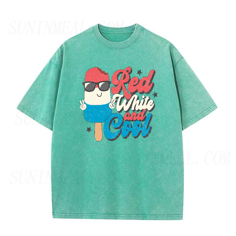 Red White And Cool Unisex Tee