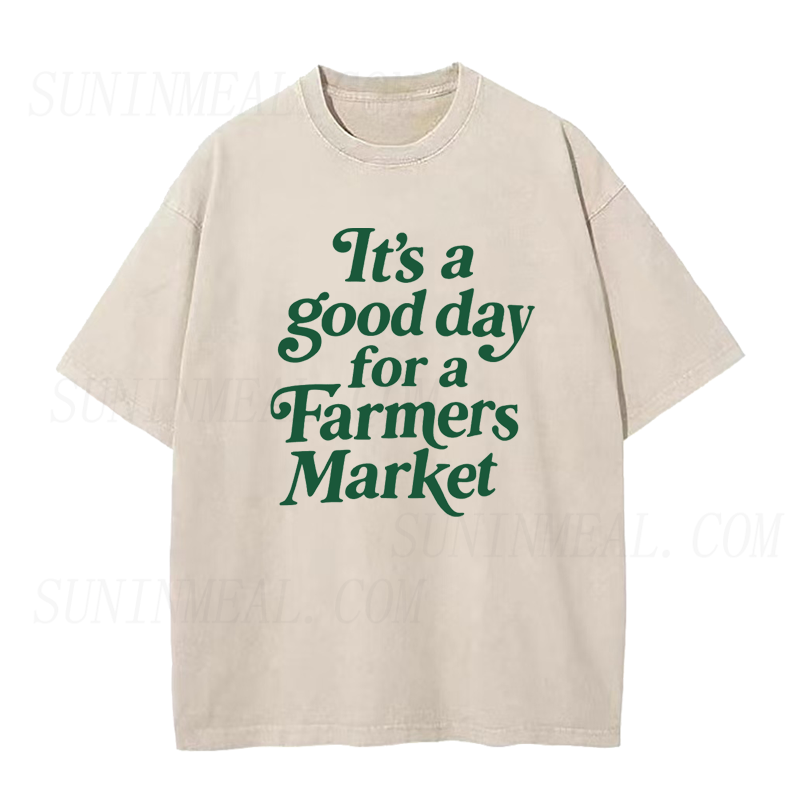 Good Day At The Farmers Market Unisex Tee
