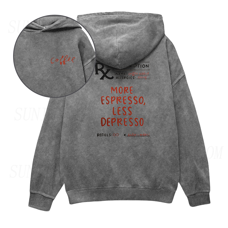 More Espresso Less Depresso Unisex Hoodie