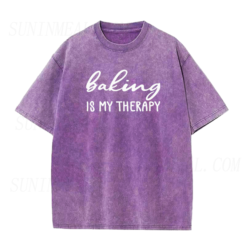 Baking Is My Therapy Unisex Tee