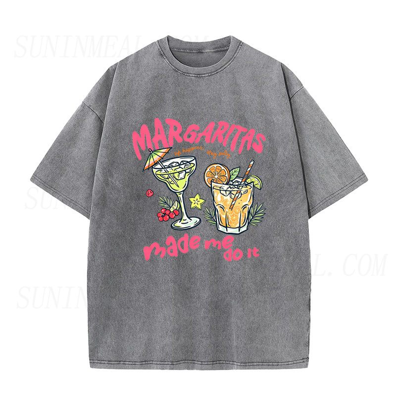Margaritas Made Me Do It Unisex Tee