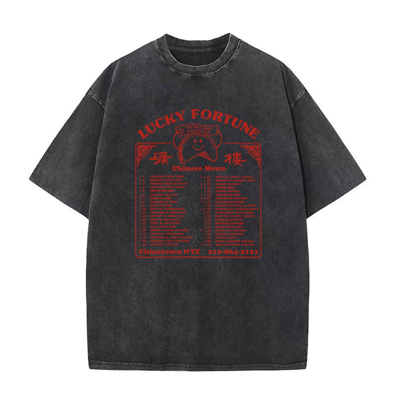 中華メニュー ユニセックス Tシャツ