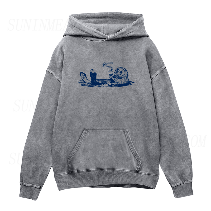 Coffee swimming Unisex Hoodie