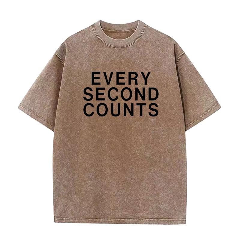 Every second counts Unisex Tee