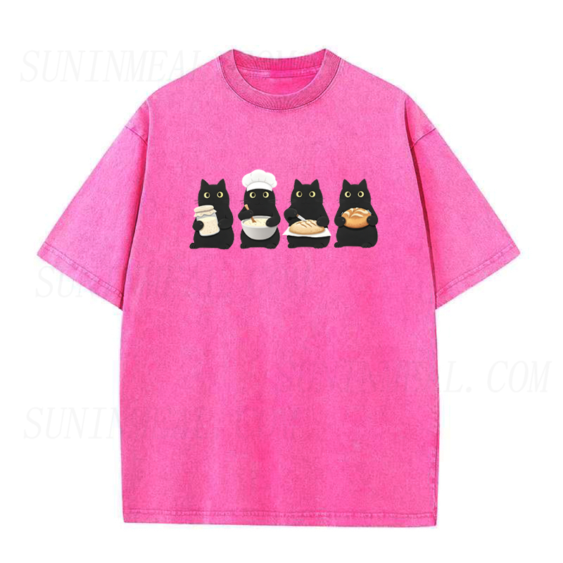 Black Cats Sourdough Unisex Tee