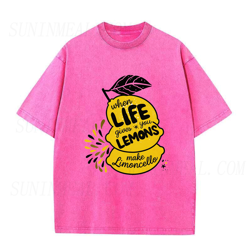 When Life Gives You Lemons Make Limoncello Unisex Tee