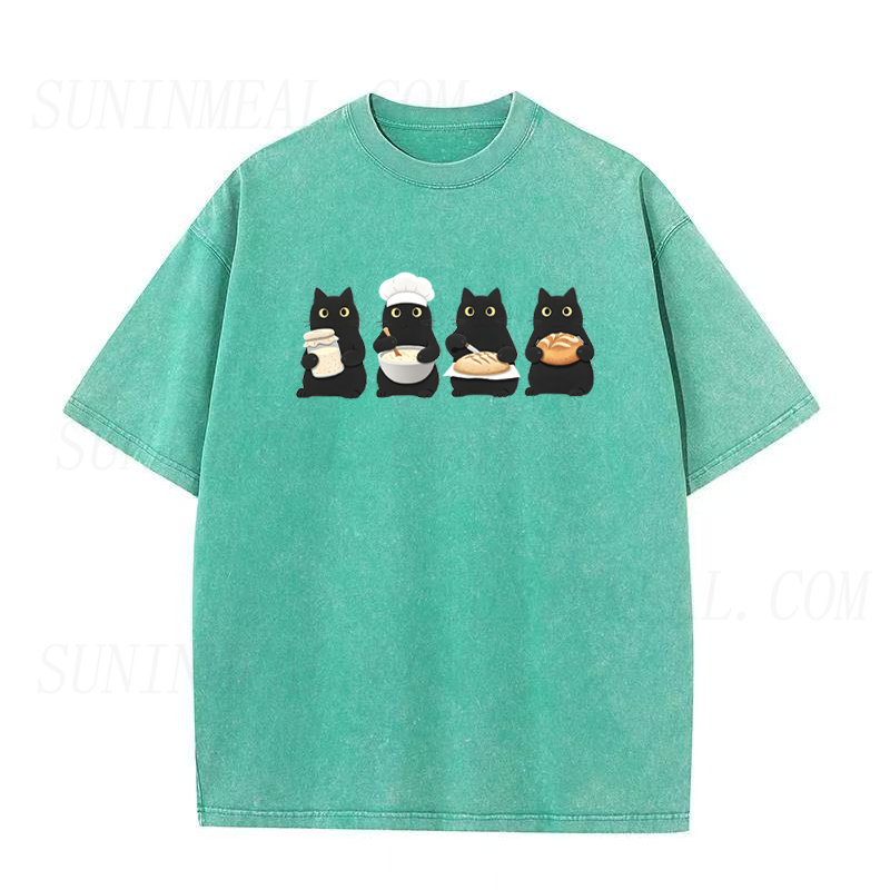 Black Cats Sourdough Unisex Tee