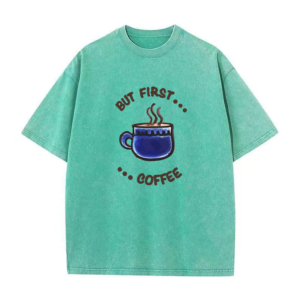 but first coffee Unisex Tee
