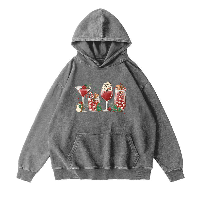Christmas Cocktails Unisex Hoodie