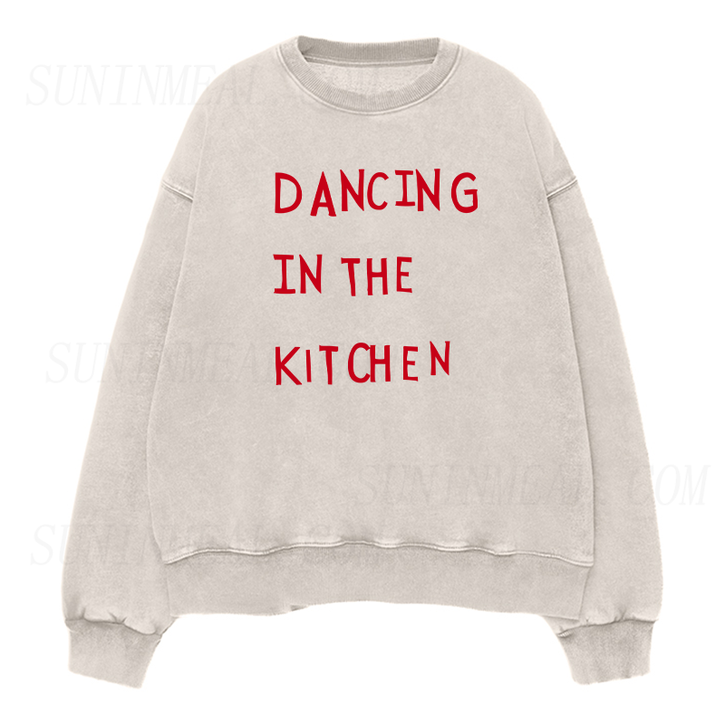 dancing in the kitchen Unisex Crewneck Sweatshirt