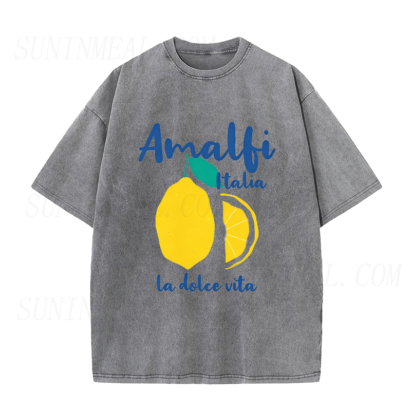 Amalfi Italy Lemon Unisex Tee