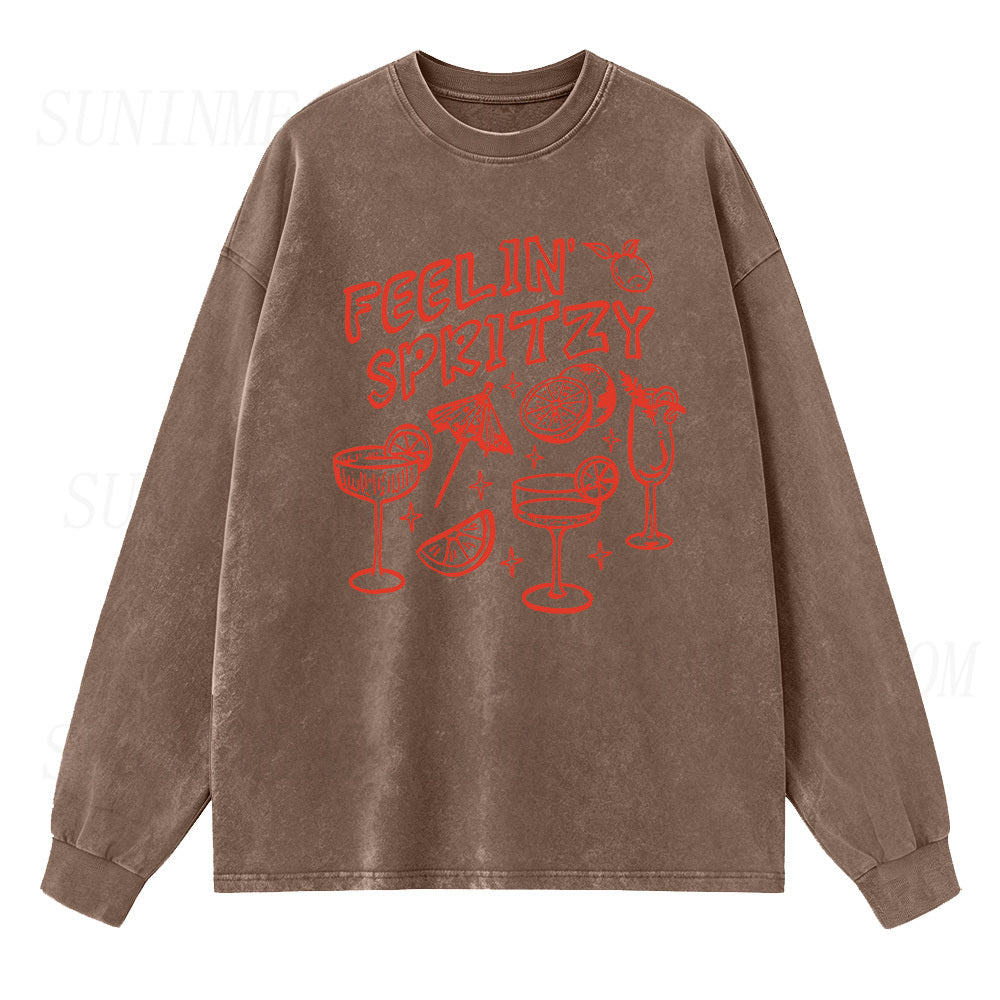 Feelin' Spritzy Sleeve Unisex Tee