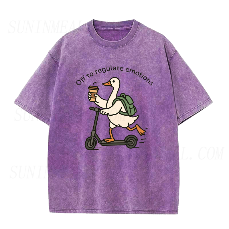 Off To Regulate Emotions Unisex Tee