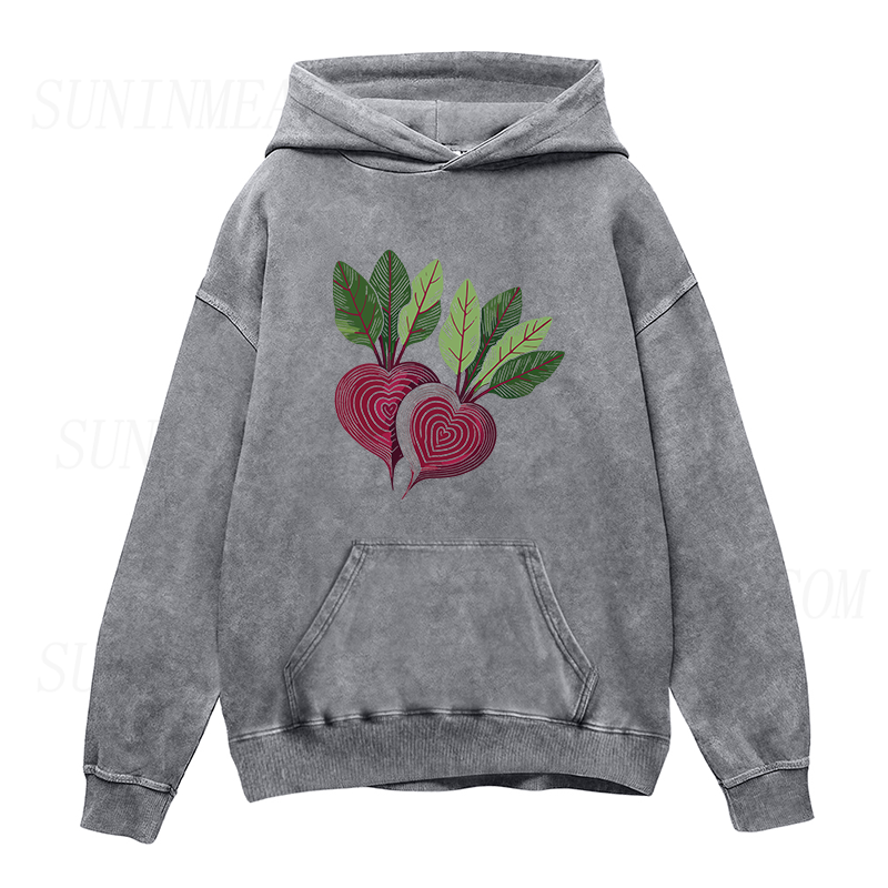 Beet heart Unisex Hoodie