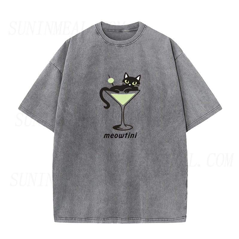 Meowtini Unisex Tee
