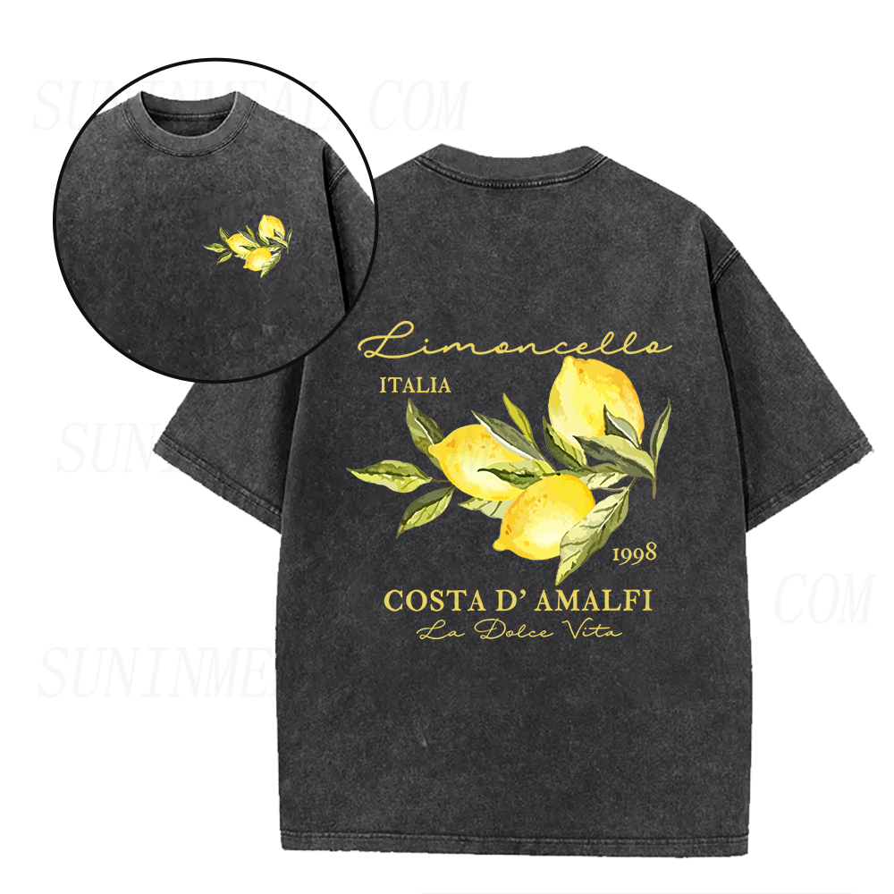 Retro Limoncello La Dolce Vita Unisex Tee