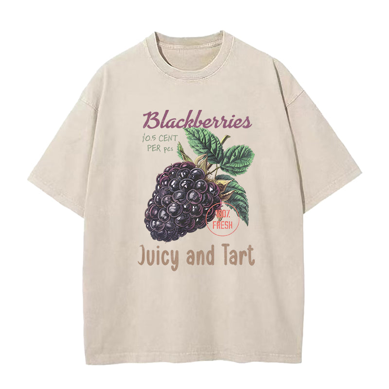 Retro Blackberry Unisex Tee