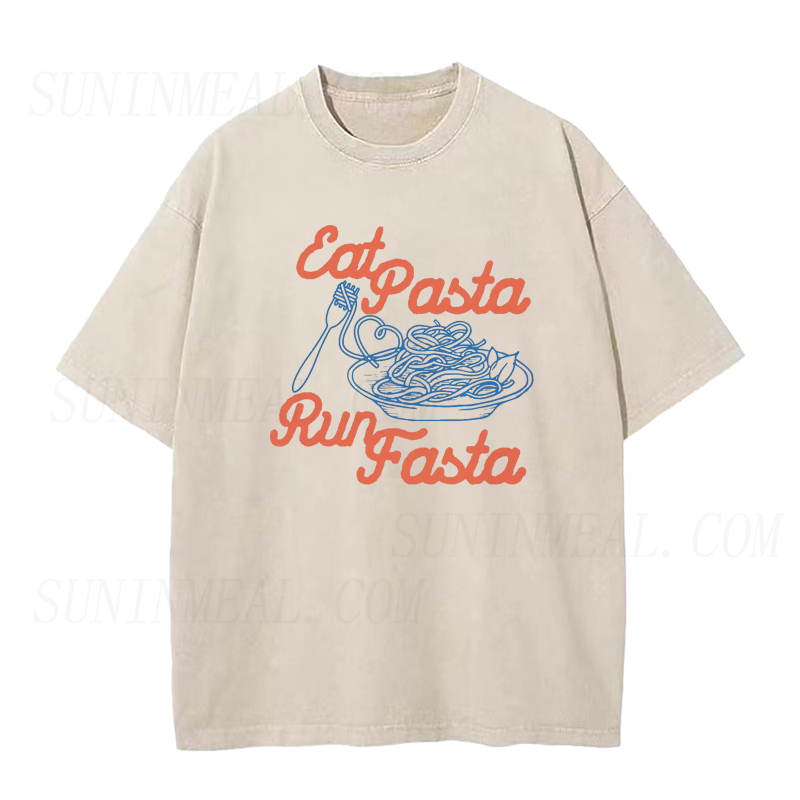 Eat Pasta Run Fasta Tee