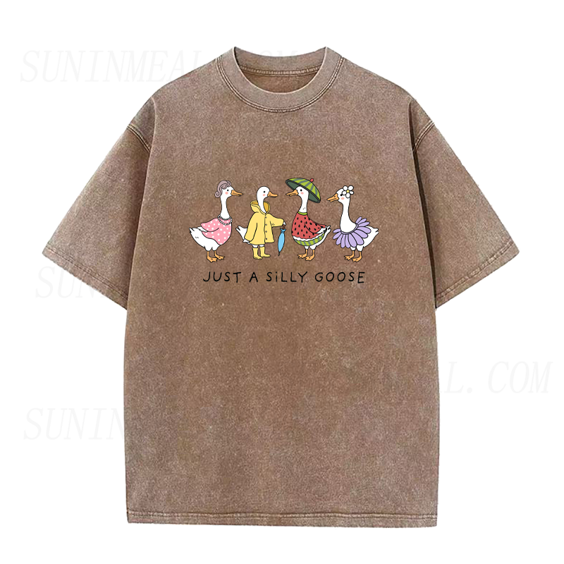Just A Silly Goose Unisex Tee